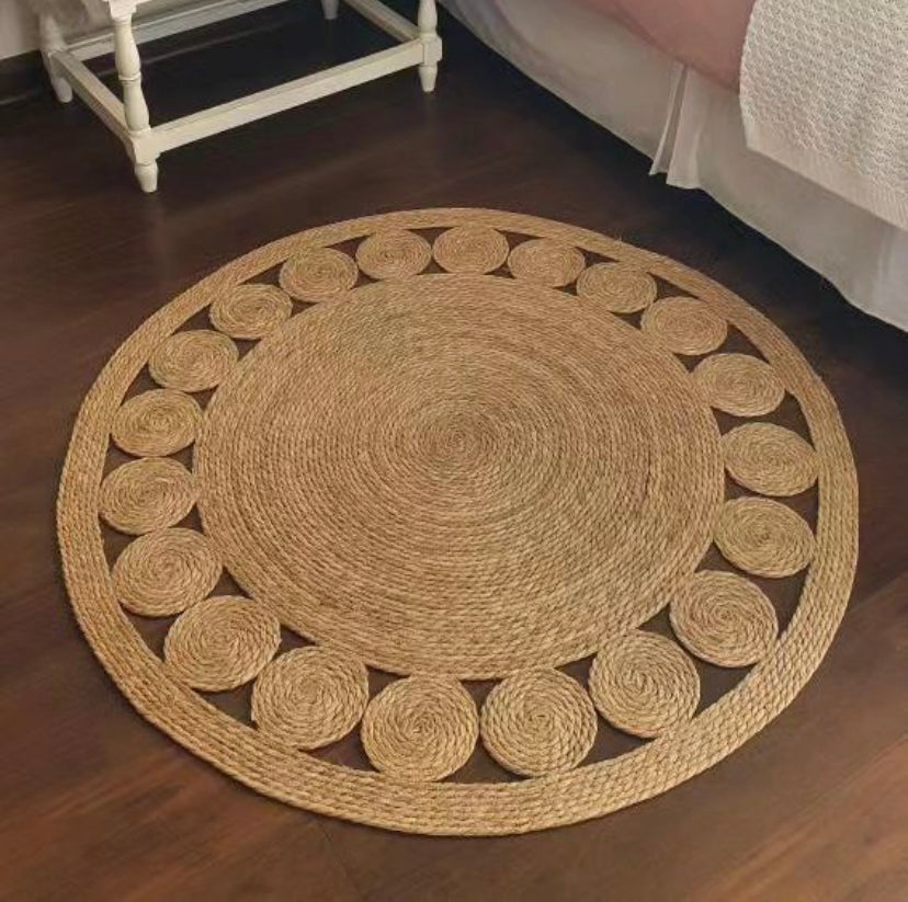 Alfombra yute Circular 120Cm