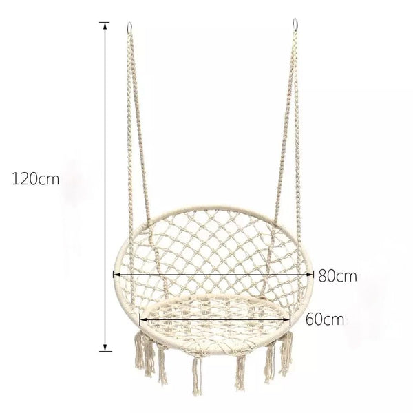 Silla macramé