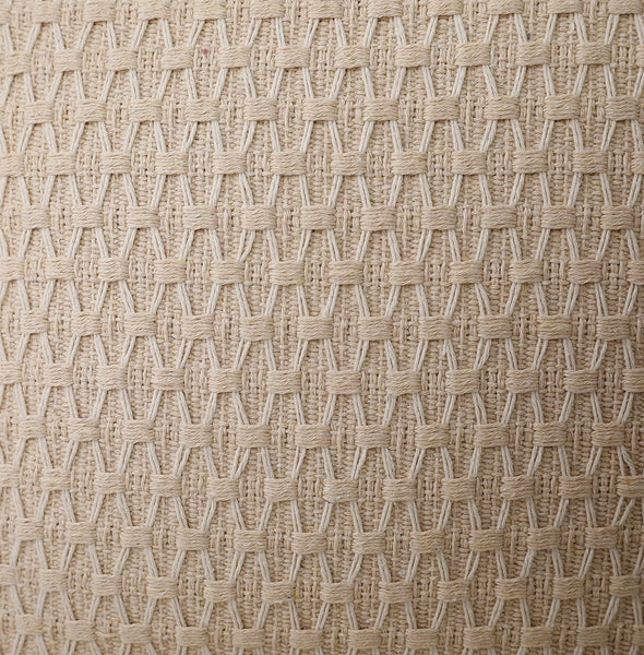 Funda cojín tejida Beige 45x45cm